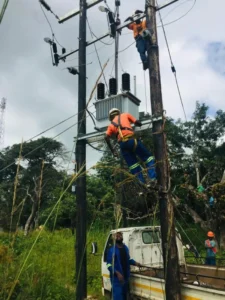 11kV Composite Post Insulator Project Construction Site in Zimbabwe
