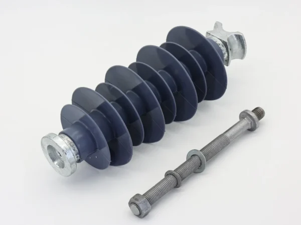 Composite Pin Insulator with Anti-Corrosion Coating Composite Pin Insulator with Anti-Corrosion Coating